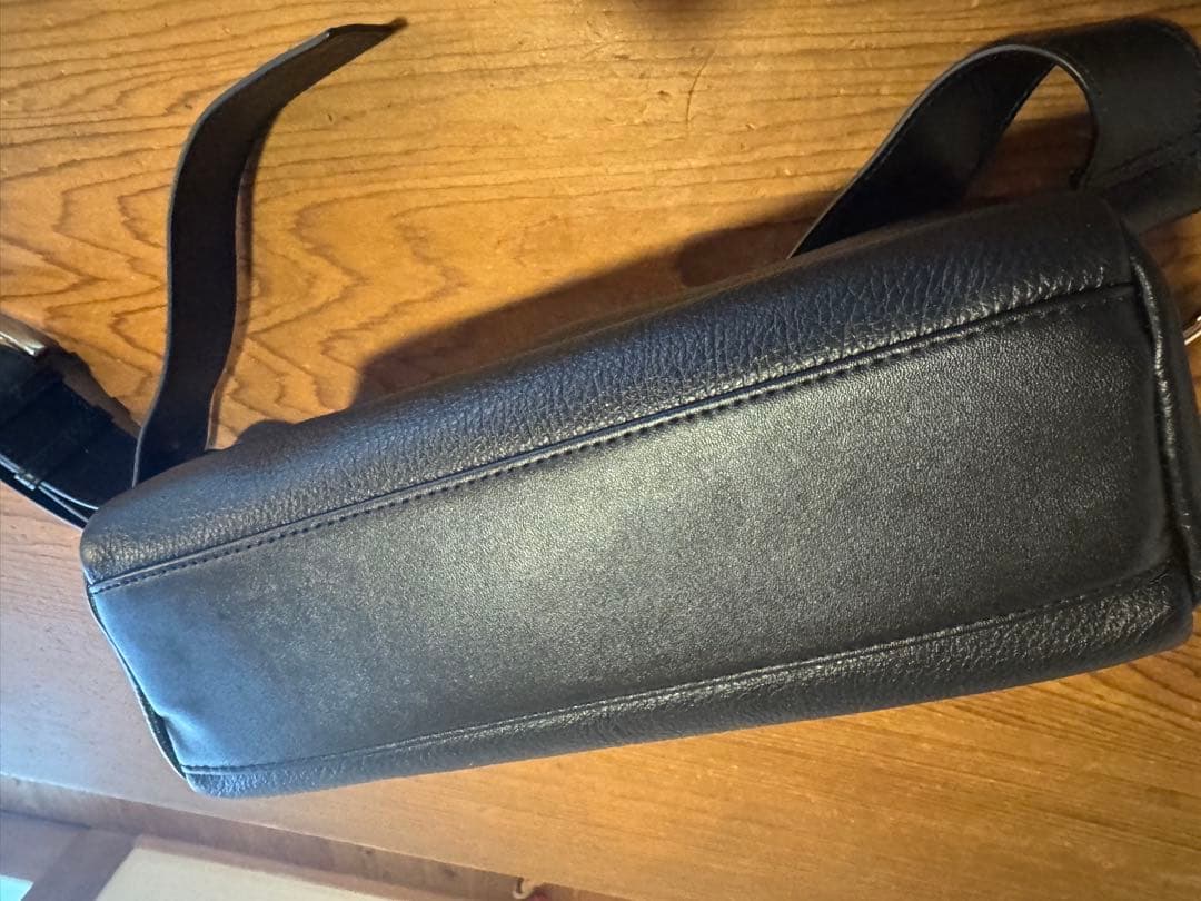 美品◾️ビアズリー◾️大丸京都店購入◾️レザーバッグ