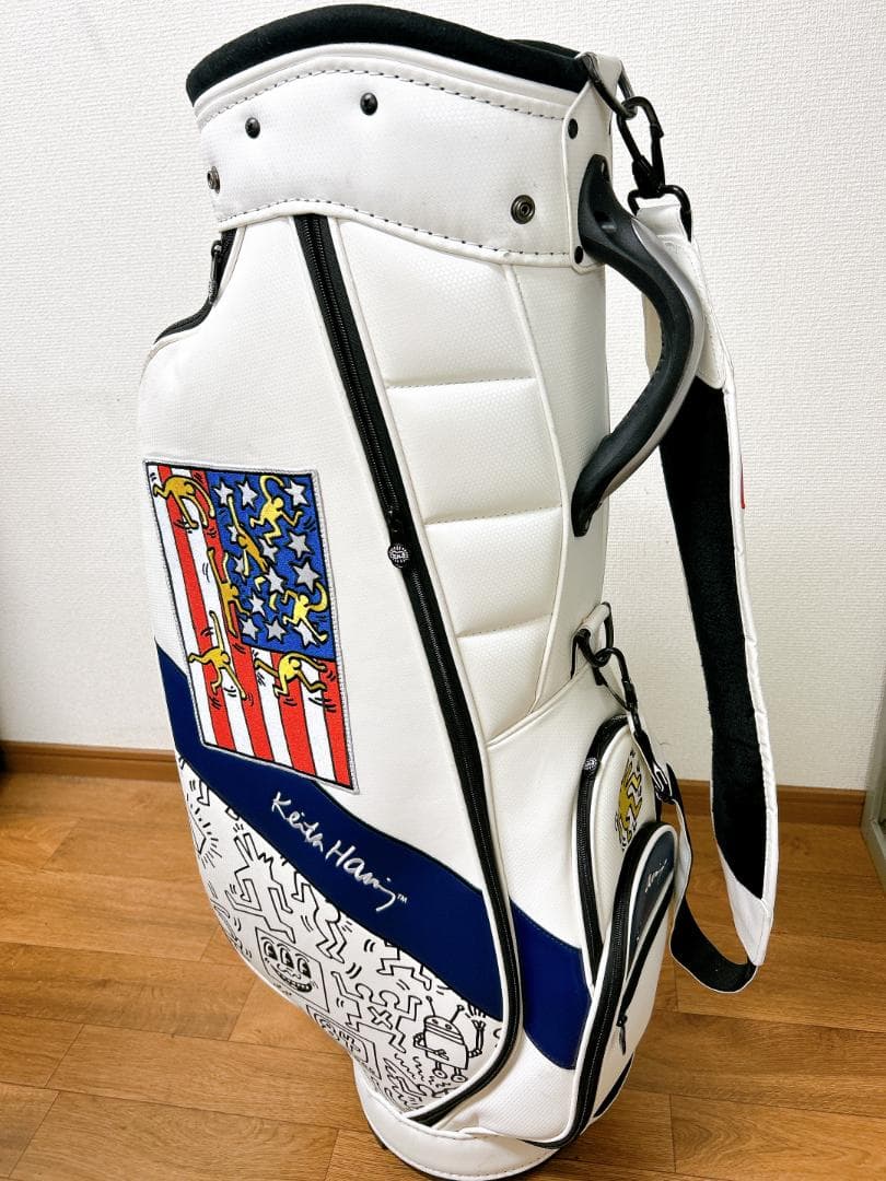 キースヘリング　ゴルフ　キャディバッグ