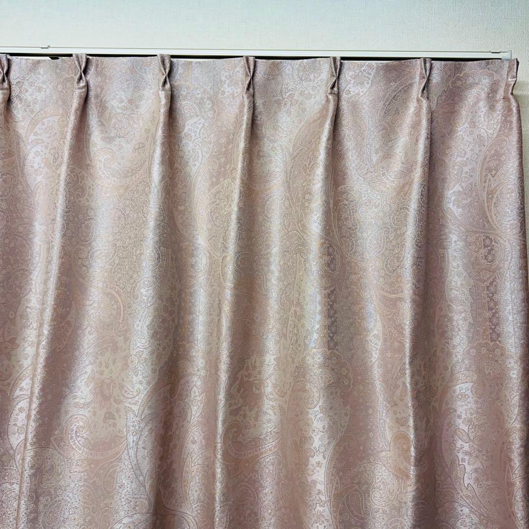 カーテン　幅150cm×丈240cm2枚　ジャガード