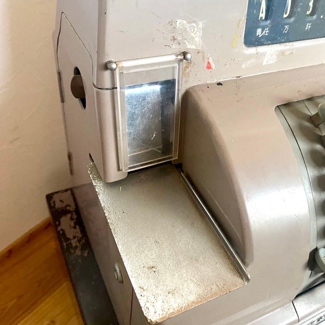 昭和レトロ 日本金銭機械 Nippon 手動式レジスター 当時物 ヴィンテージ