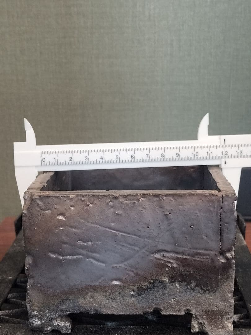 新品 たけろうポット角鉢 検) パキプス カタフ 芽の巣山 Tacson 作家鉢