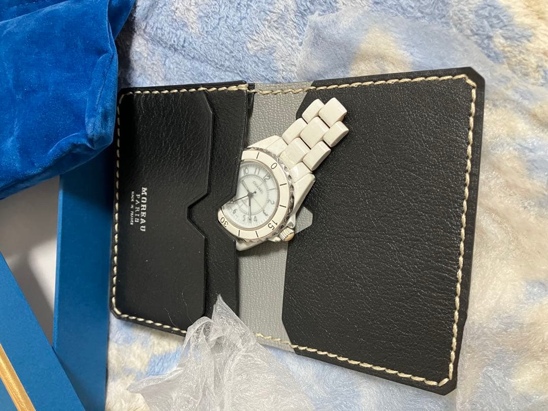 MOREAU ストライプパターン 名刺入れ