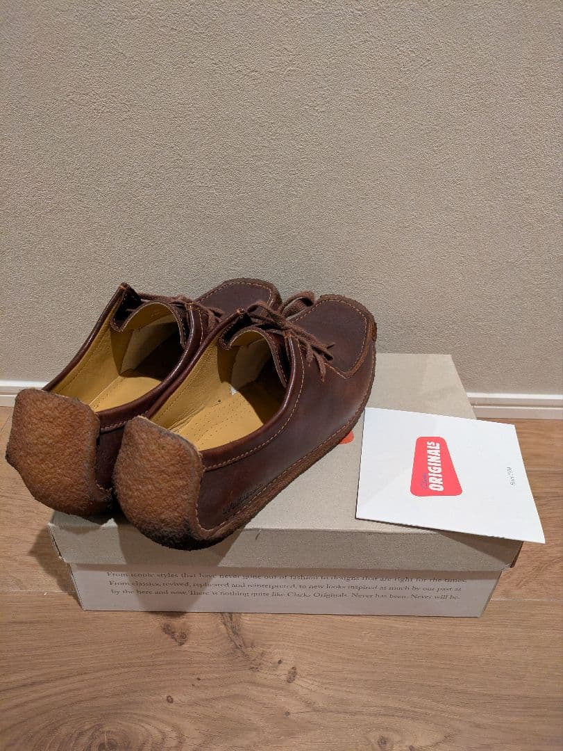 Clarks natalie ブラウンレザー