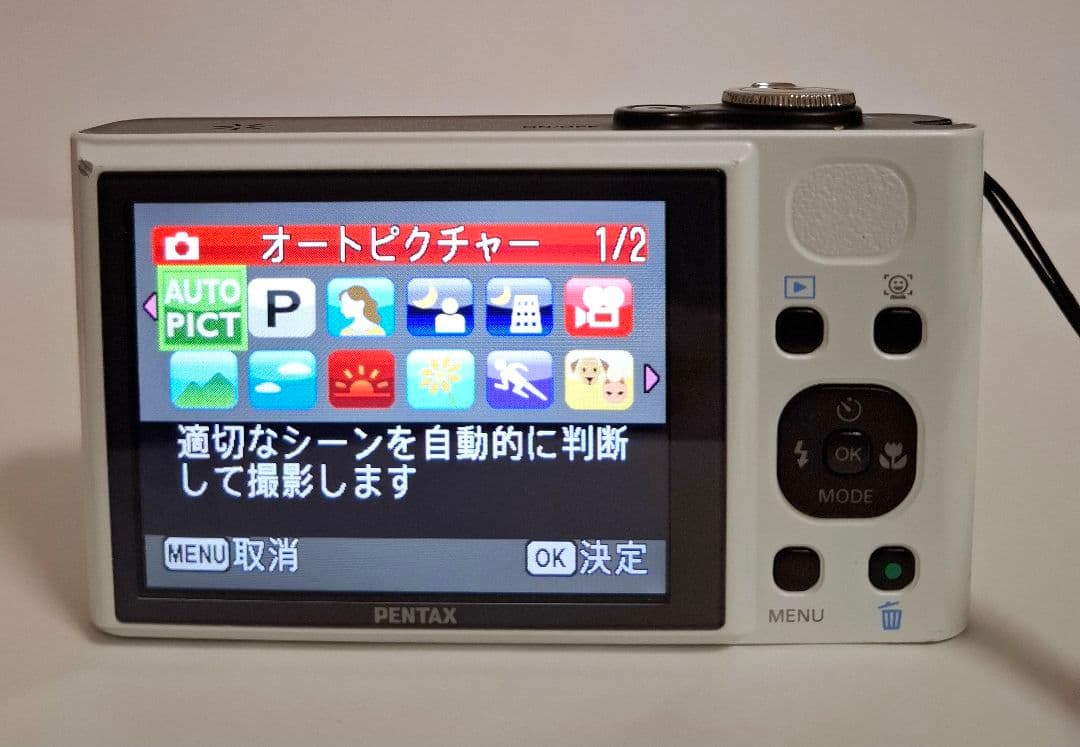 [準美品]PENTAX ペンタックス OPTIO RZ18 コンテジ