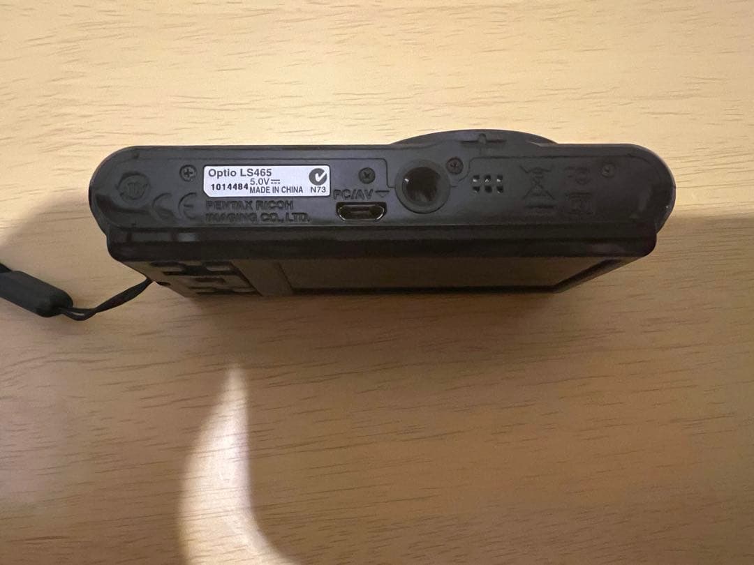 【動作品】PENTAX ペンタックス Optio LS465 レトロコンデジ