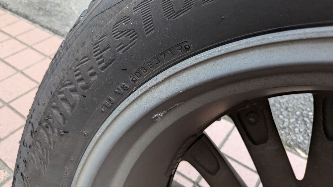 ランクル 150系 プラド 19インチ純正ホイール スタッドレスタイヤ