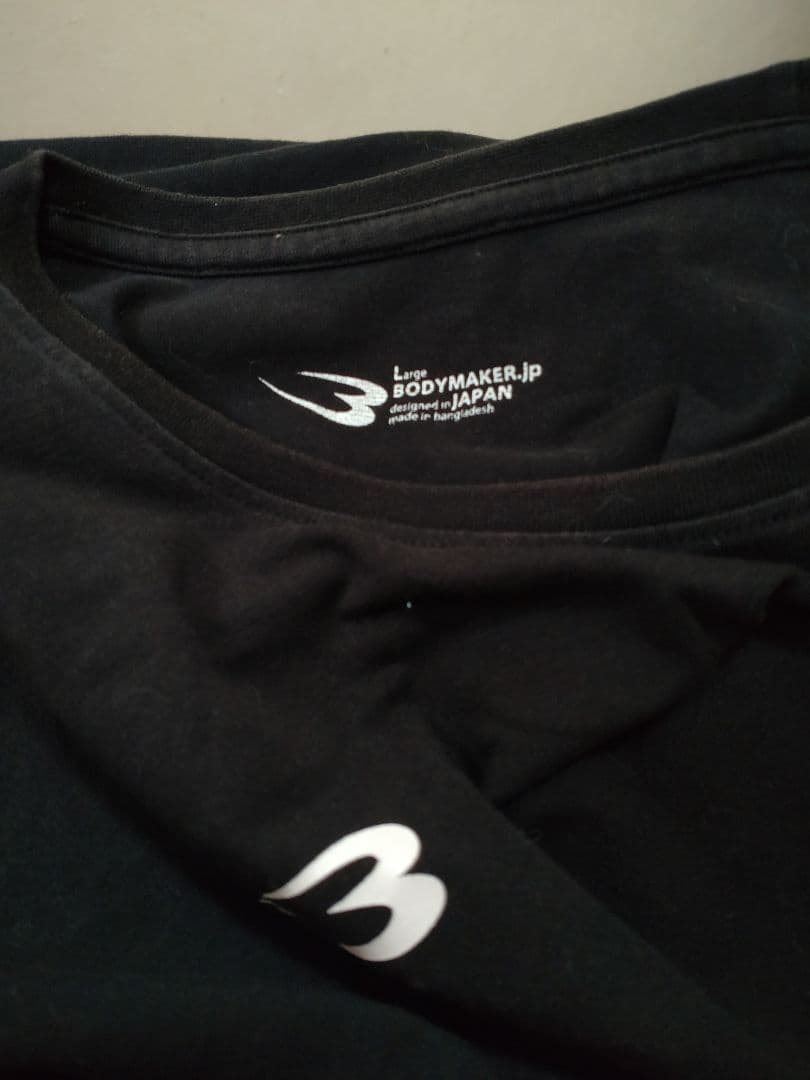 Ｌ Ｔシャツ ボディメーカー BODYMAKER トレーニング 長袖 ユーズド
