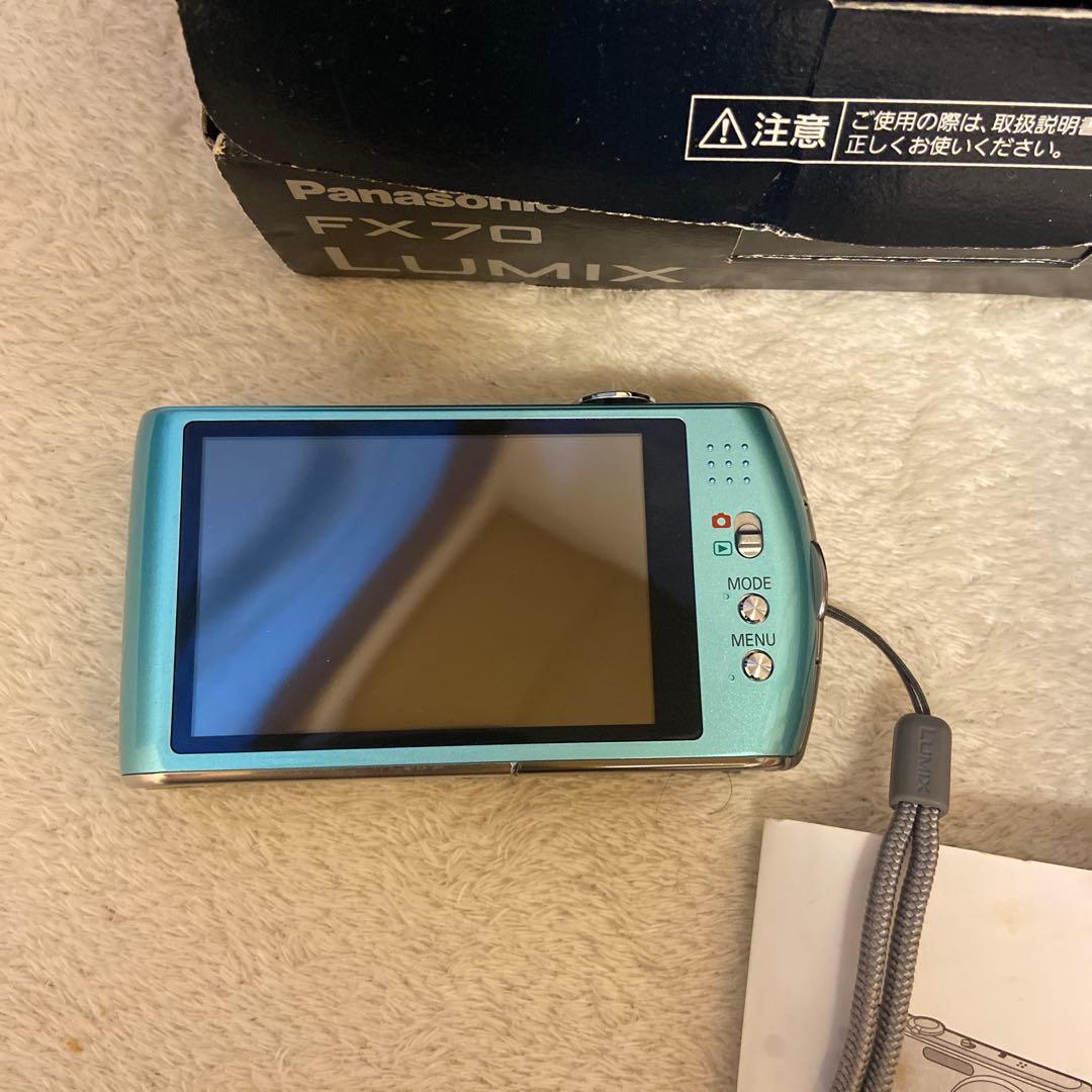 Panasonic LUMIX FX70 ブルー