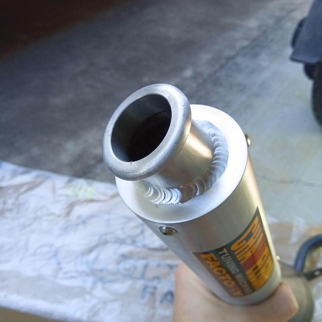 DIO ZX 　AF35 　カメファク　チャンバー　ライブディオ　マフラー