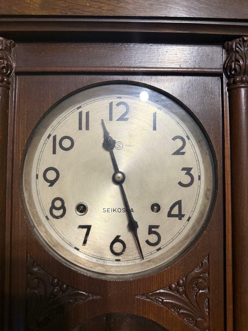 精工舎 SEIKO 壁掛け時計 レトロ ビンテージ