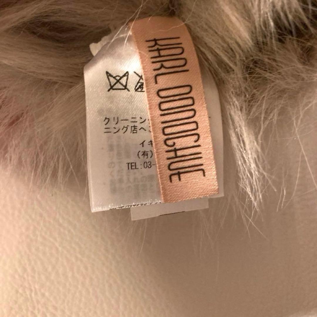 ま*ち様 【未使用級】カールドノヒュー　ラムスキン ムートングローブ アームウォ