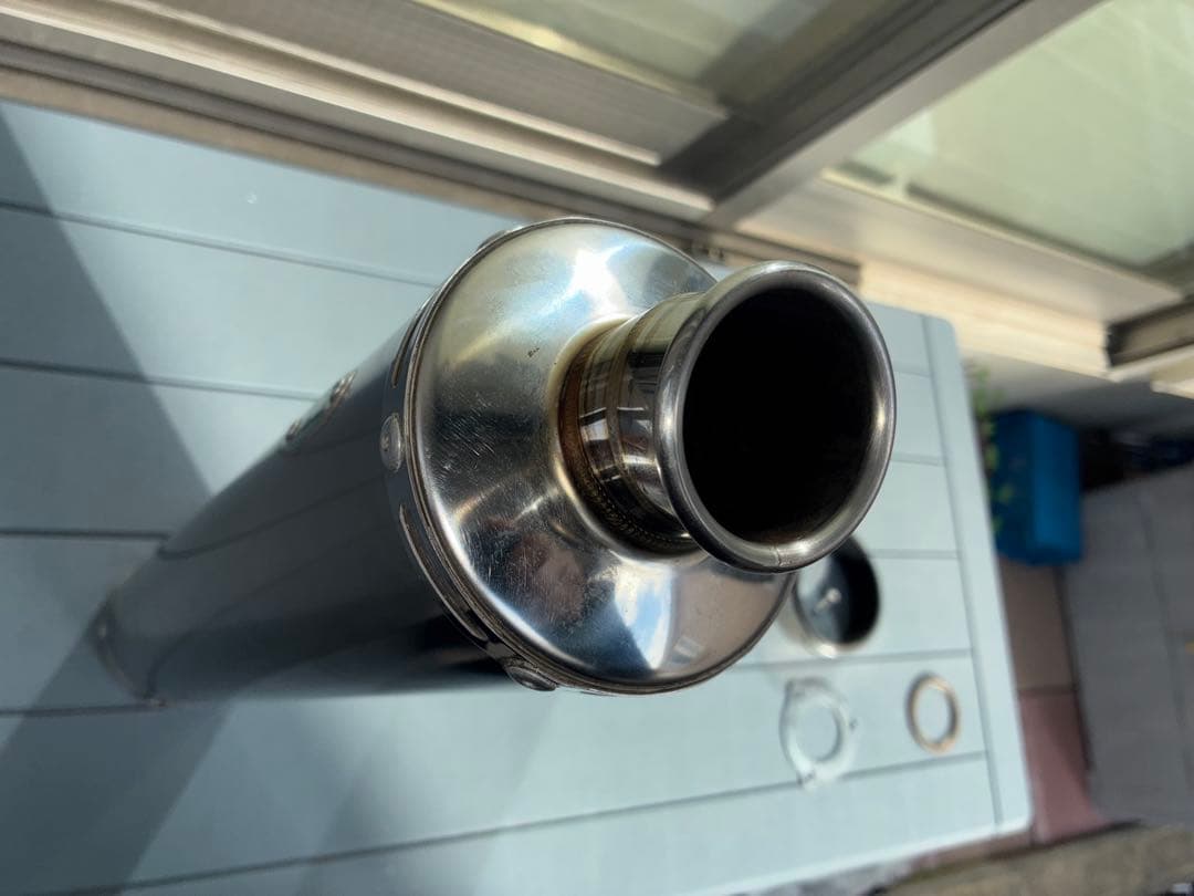 cb400sf/sb TSR チタンマフラー　サイレンサー