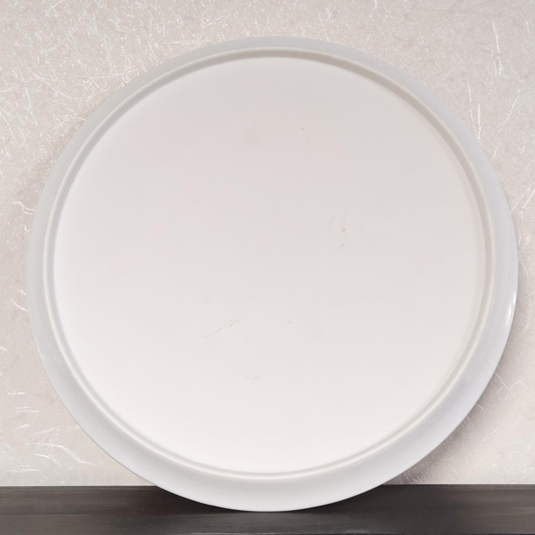 再値下げ【新品・未使用】雲母紫　渕線彫プレート　盛皿