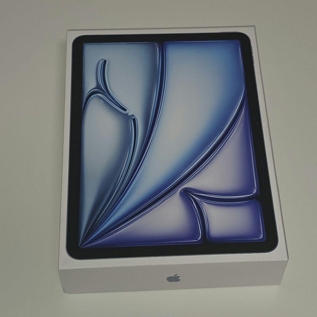 iPad Air M2 128GB 11インチ ブルー 本体と箱、付属品付き