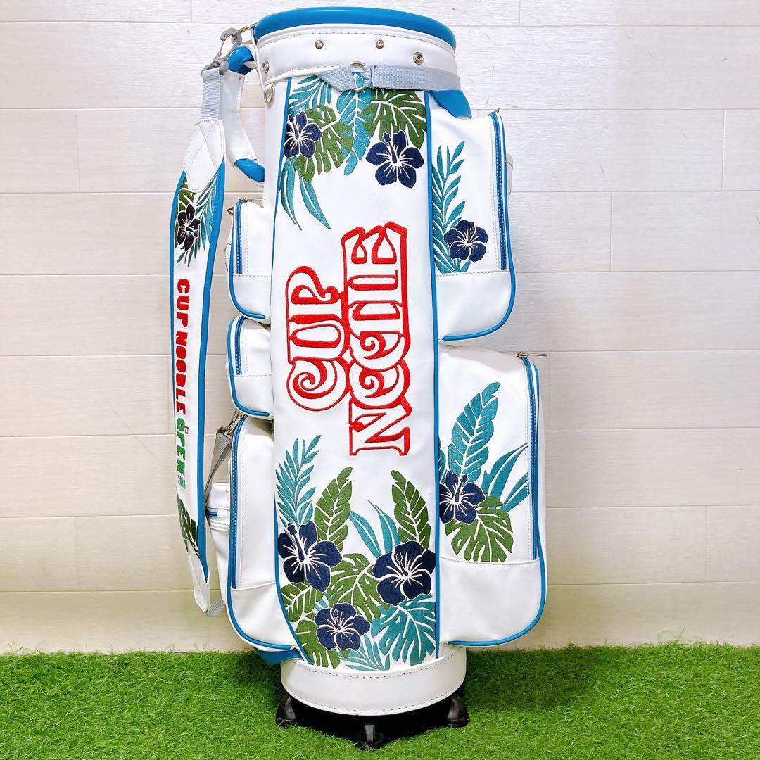 M カップヌードル　カップ　2018 ゴルフ　キャディバッグ　希少　激レア