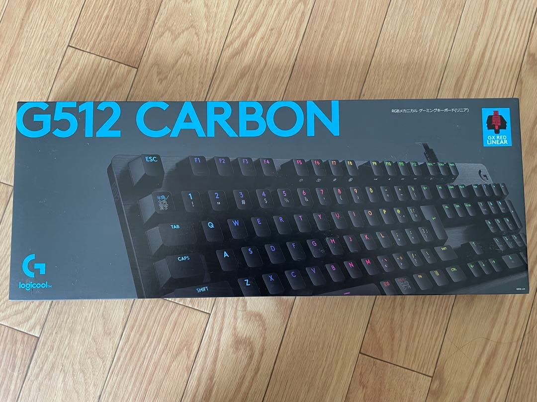 【新品未使用】【赤軸】Logicool G512 メカニカルゲーミングキーボード