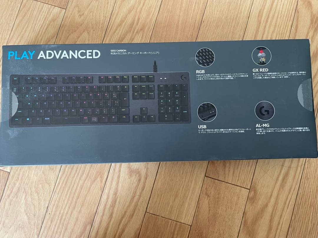 【新品未使用】【赤軸】Logicool G512 メカニカルゲーミングキーボード