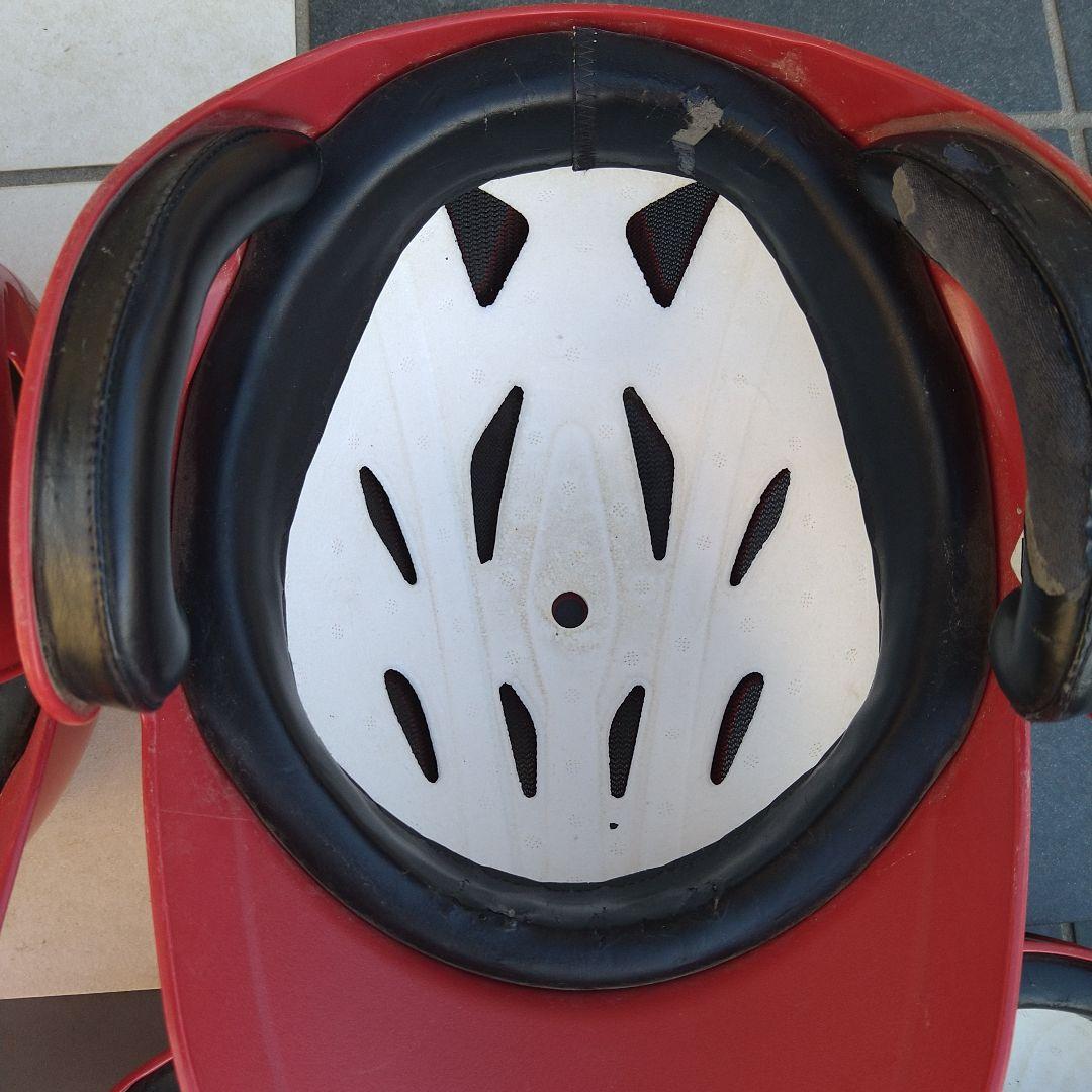 ソフトボール ヘルメット 9個セット 赤 L サイズ５個Oサイズ４個袋付き！