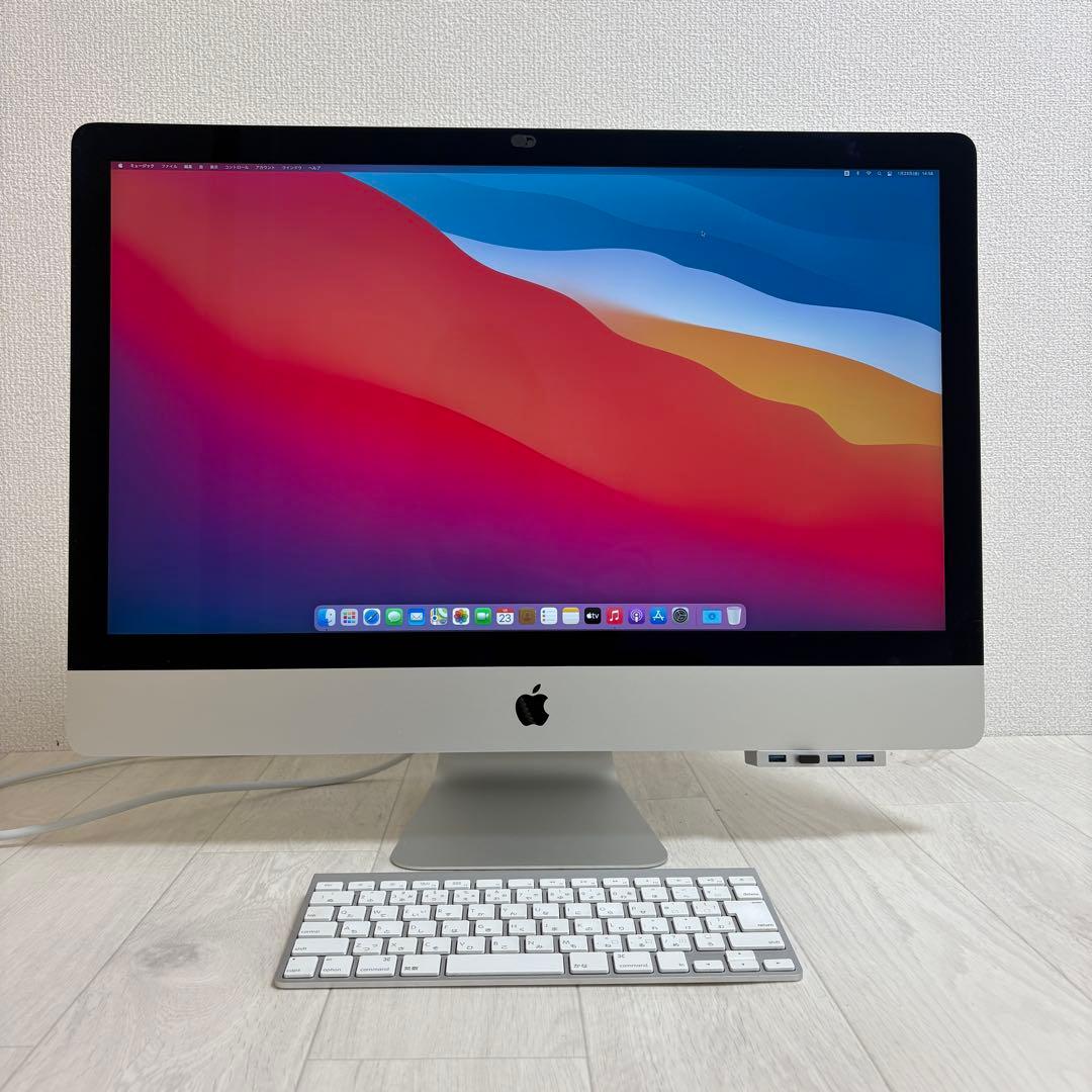 【高構成】iMac 27インチ 5K SSD 1TB 32GB 純正キーボード付