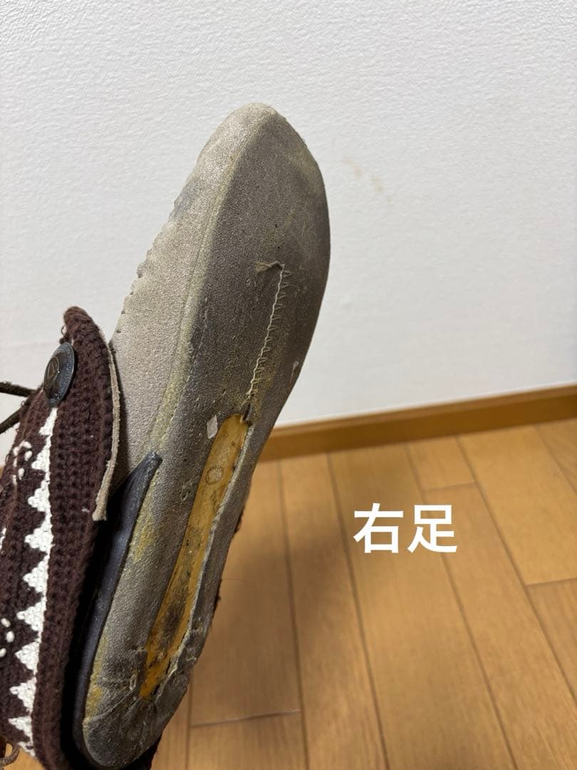 「ソール修理必要」Visvim FBT knit