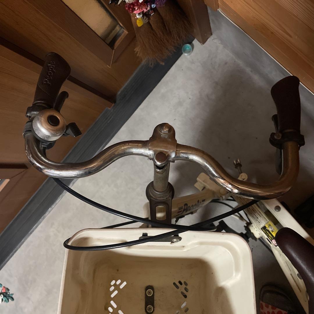 People 幼児・子供用自転車 いきなり自転車 折りたたみ舵取り式 補助輪付き