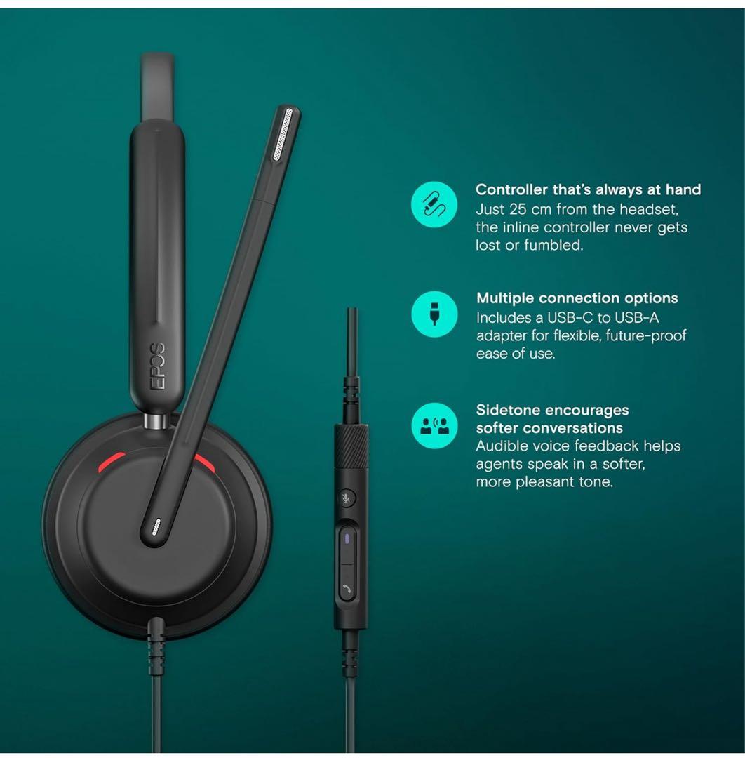 定価23243円 EPOS impact 760 ヘッドセット ノイズキャンセル