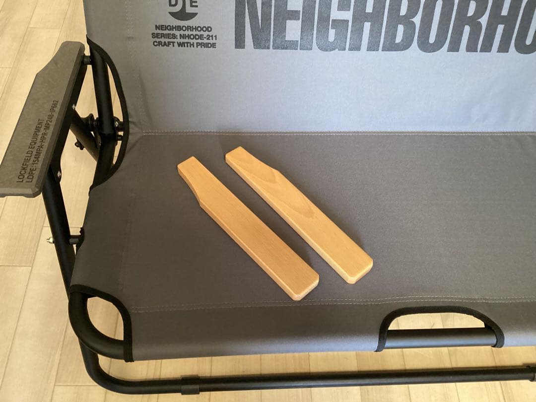 neighborhood×outputlife ベンチ LFE アームレスト付
