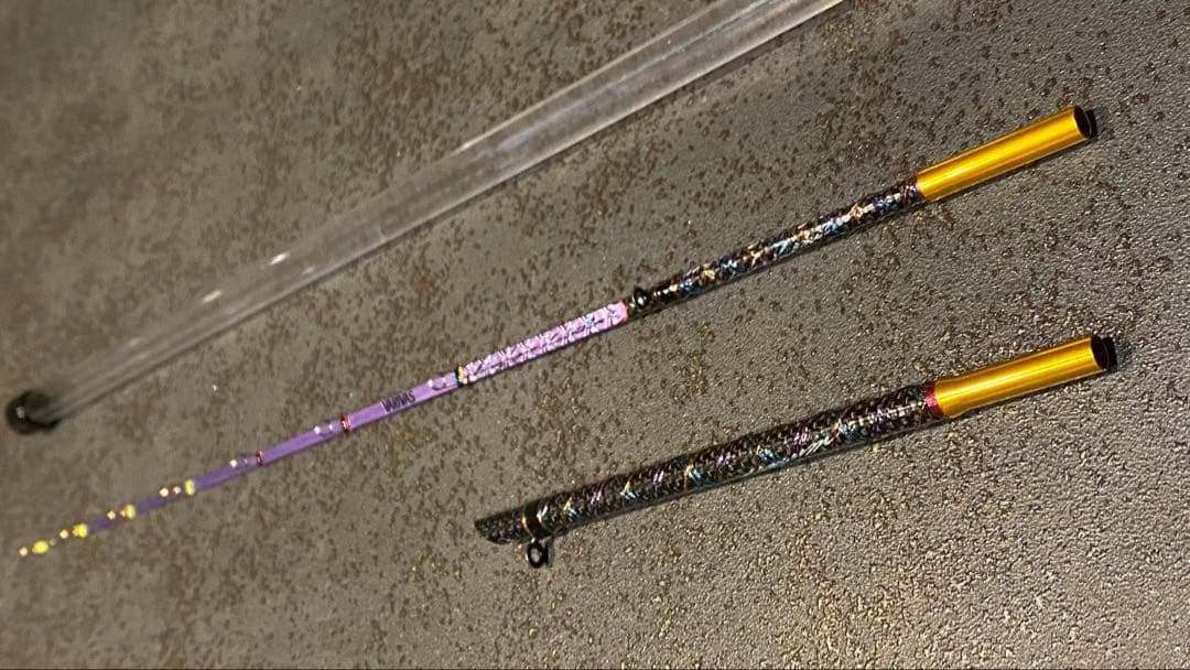 バリバス 桧原MAX319 燻紫銀SFX + 延長アダプター 100mm セット