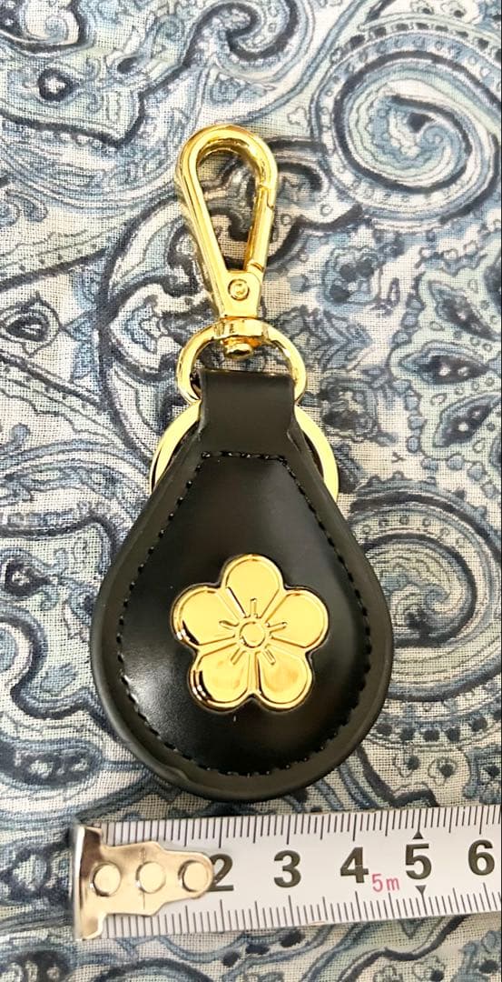 金運！幸運！本革製！キーホルダー型　祈祷済み　お守り護符　太宰府天満宮