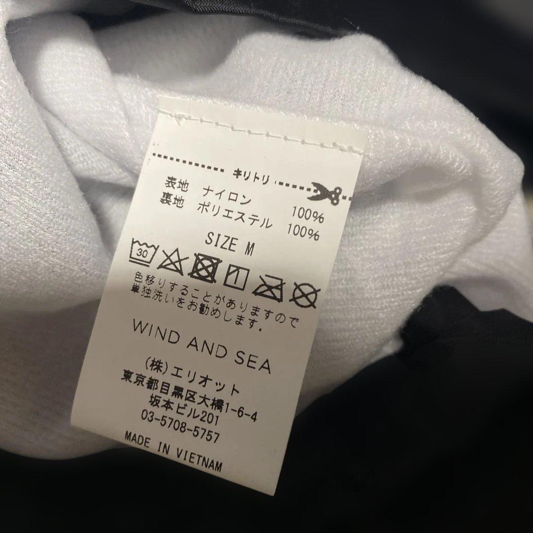 d*_様 新品未使用　WIND AND SEA コーチジャケット　ブラック M