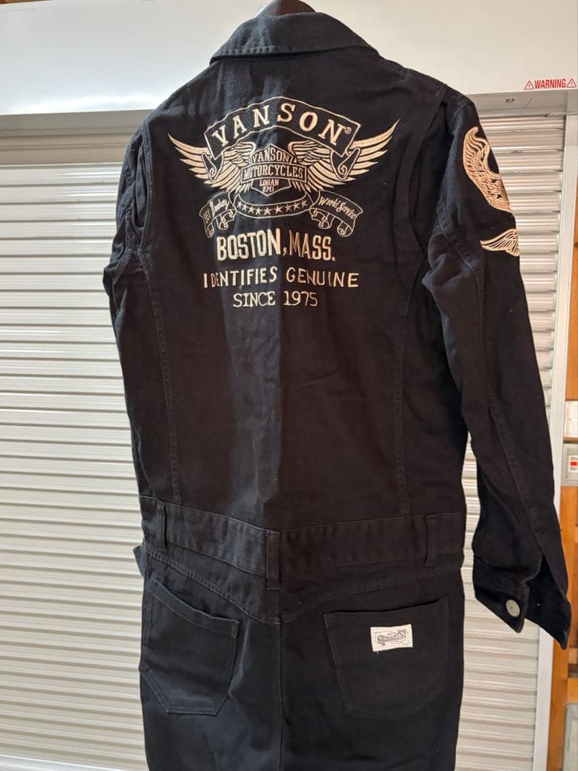 VANSON つなぎ Lサイズ