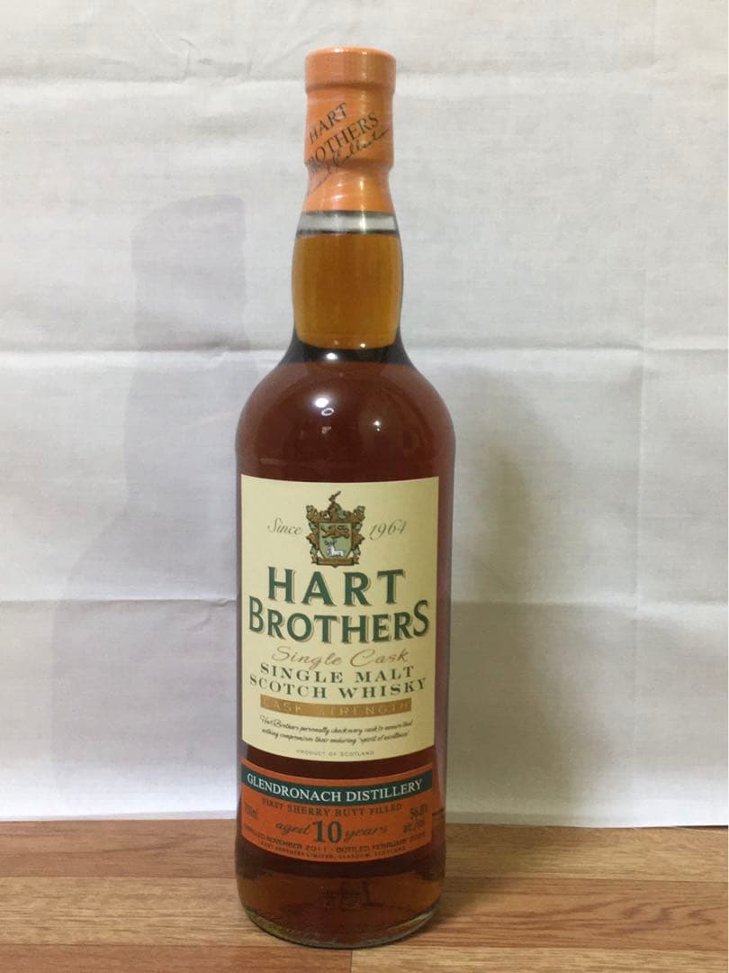 ハートブラザーズ グレンドロナック10年 1stフィルシェリーバット 限定品