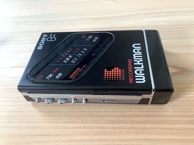 超希少美品 整備済完全動作品 SONY Walkman WM-F203 ブラック