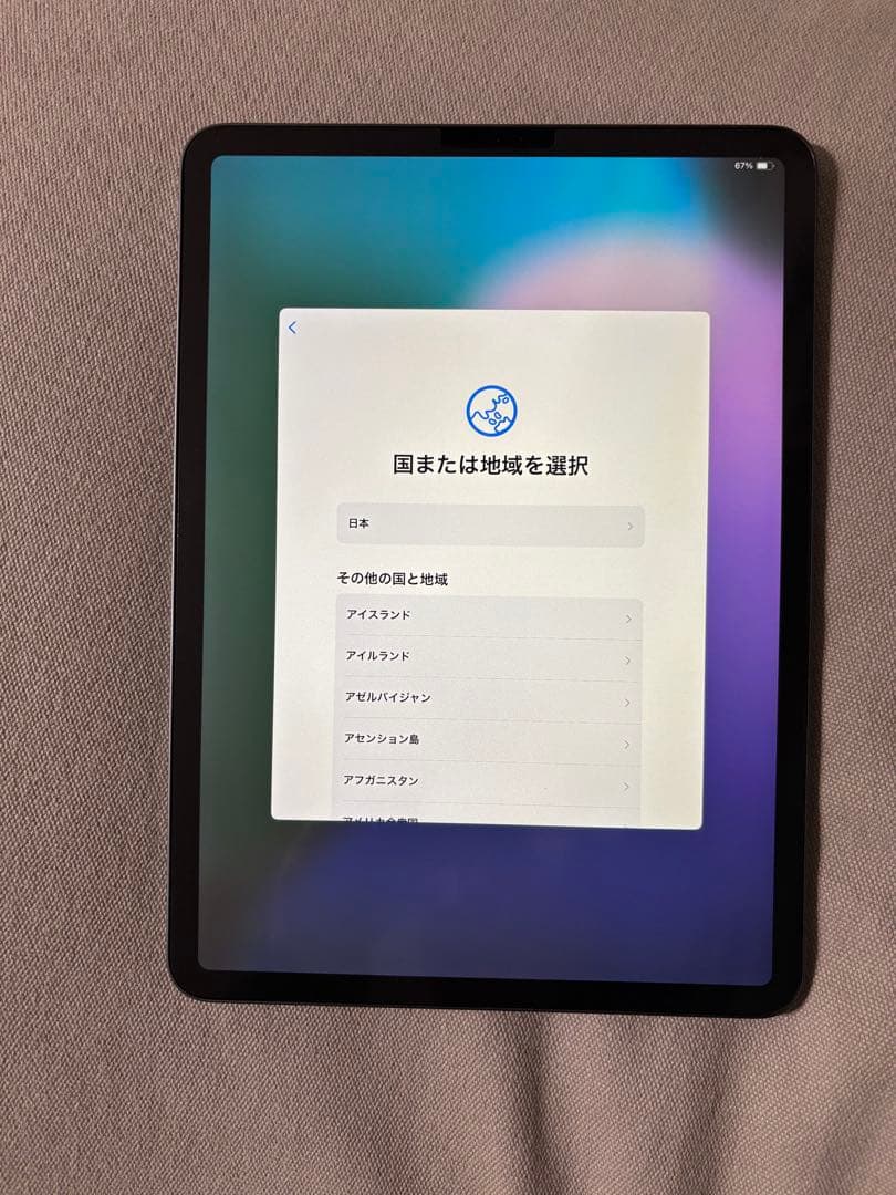 iPadpro11インチ第2世代(Apple pencil付き)