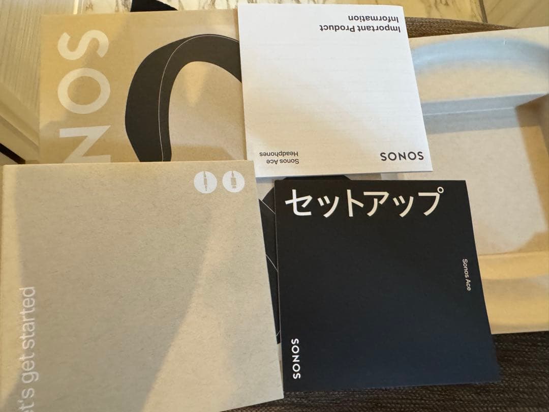 【美品】Sonos Ace ワイヤレスヘッドフォン ブラック