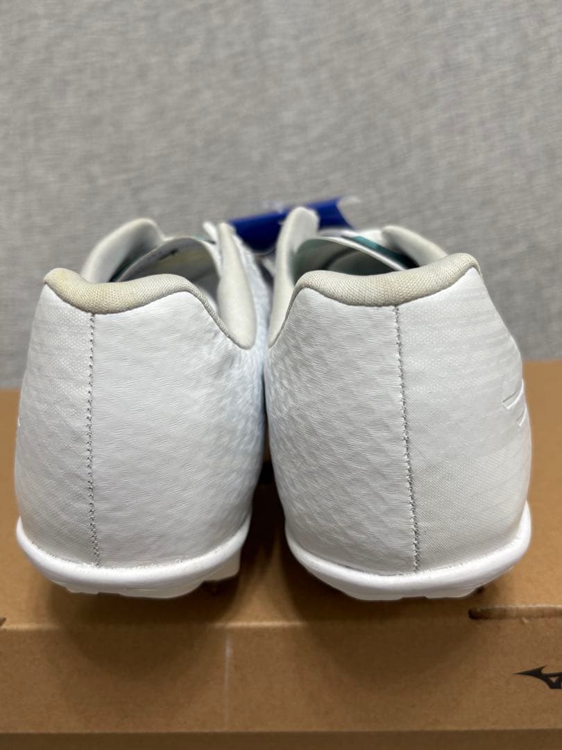 27.0 野球 スパイク 金具 ミズノ ライトレボゼロ2 白スパイク 紐 軽量