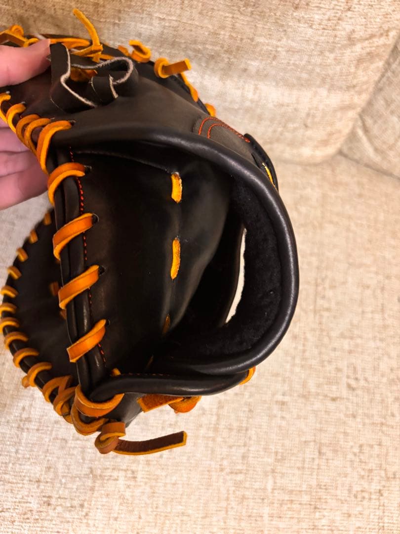 ハタケヤマ 軟式ファーストミット　左利き用