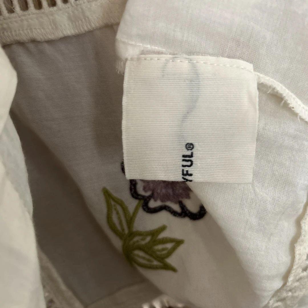 TODAYFULトゥデイフル★EmbroideryPatchworkShirts