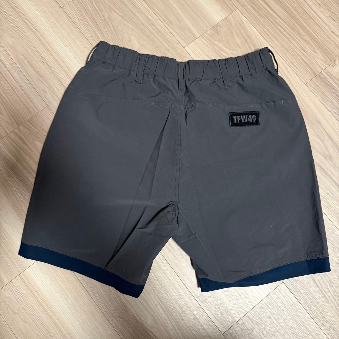 TFW49 NYLON PANTS ブラック&グレー　2枚セット