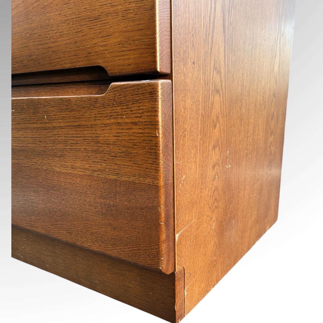 希少　カリモク チェスト 2段4杯　木製　モダン タンス テレビボード 国産家具