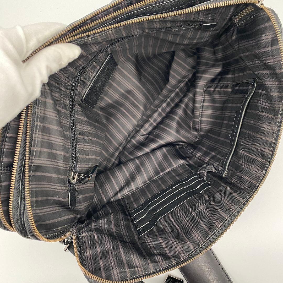 TUMI 68516D ビーコンヒル ブランチスリム ブリーフケース レザー 黒