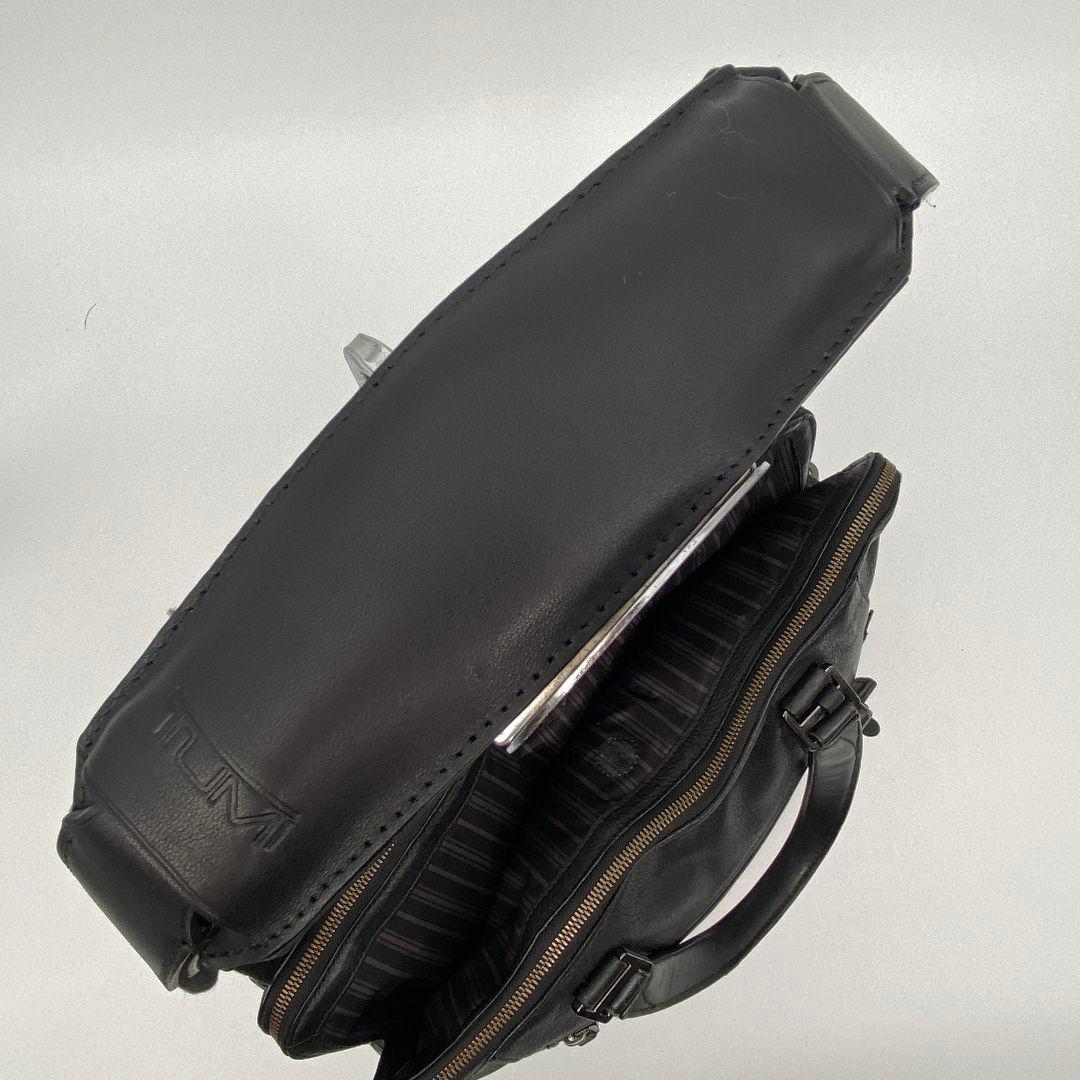 TUMI 68516D ビーコンヒル ブランチスリム ブリーフケース レザー 黒