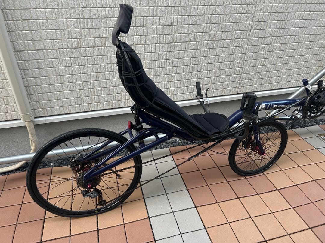 Performer リカンベント自転車 ネイビー