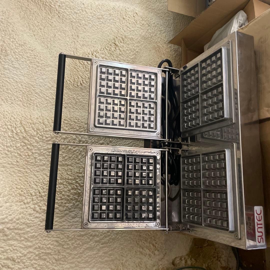 SUNTEC ワッフルメーカー ダブルプレート