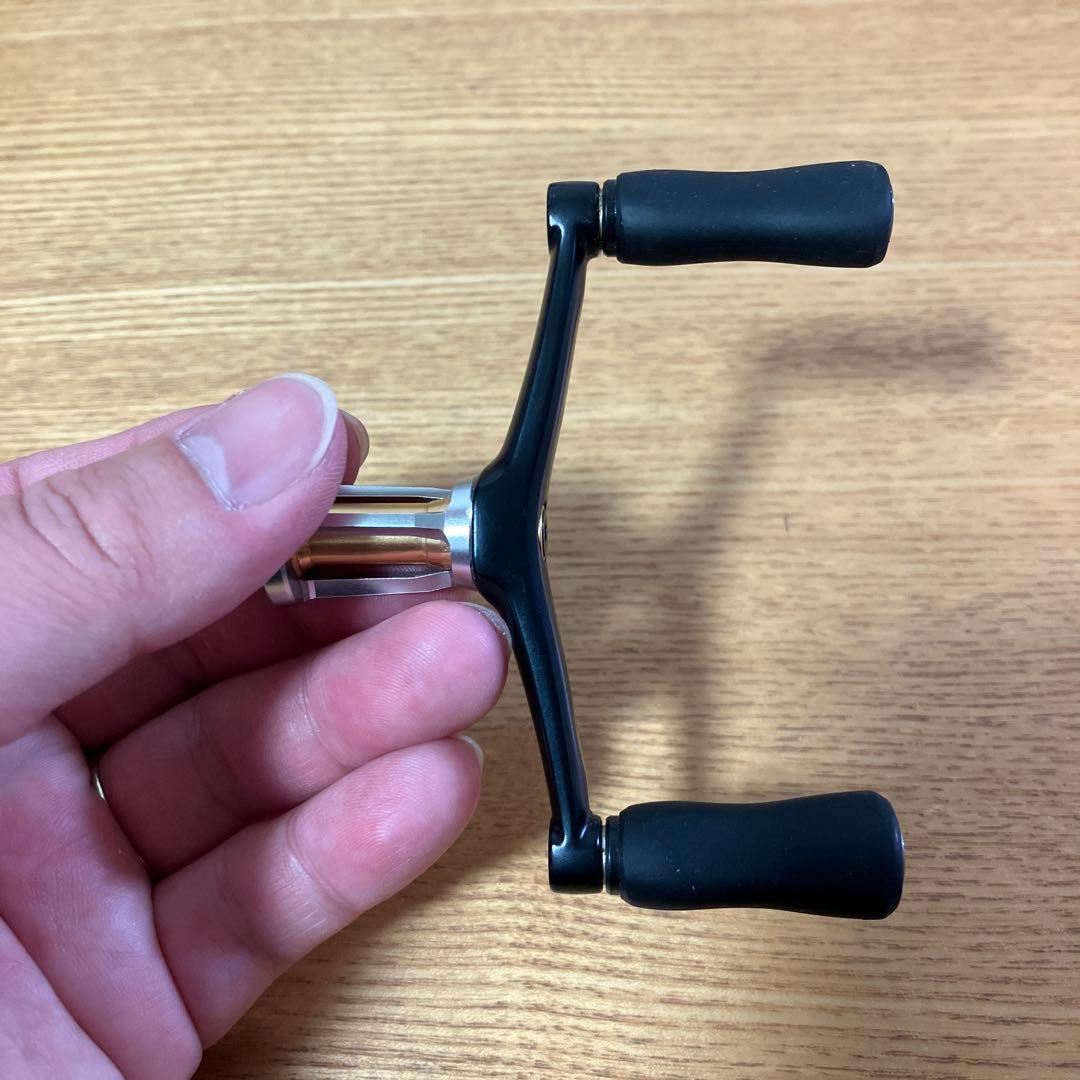 極上美品　夢屋　Mgダブルハンドル 38mm ノブ I型SS センシティブ