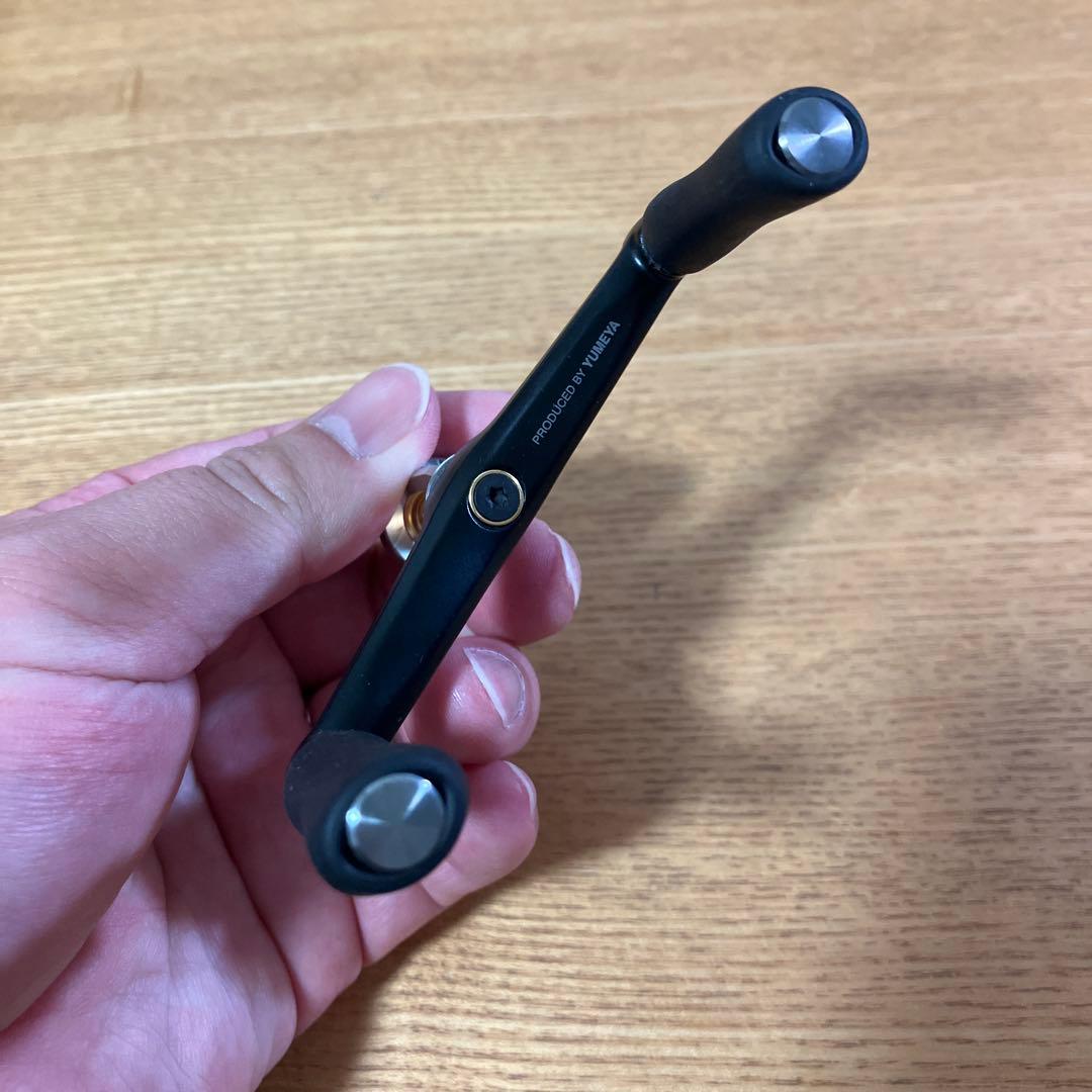 極上美品　夢屋　Mgダブルハンドル 38mm ノブ I型SS センシティブ