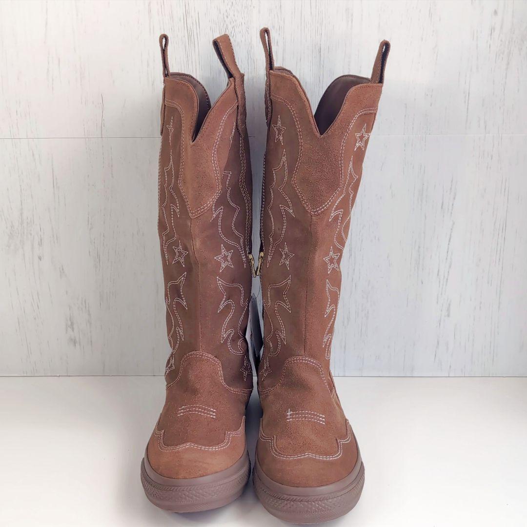 新品タグ付き コンバース オールスター ウエスタンブーツ 29cm スエード