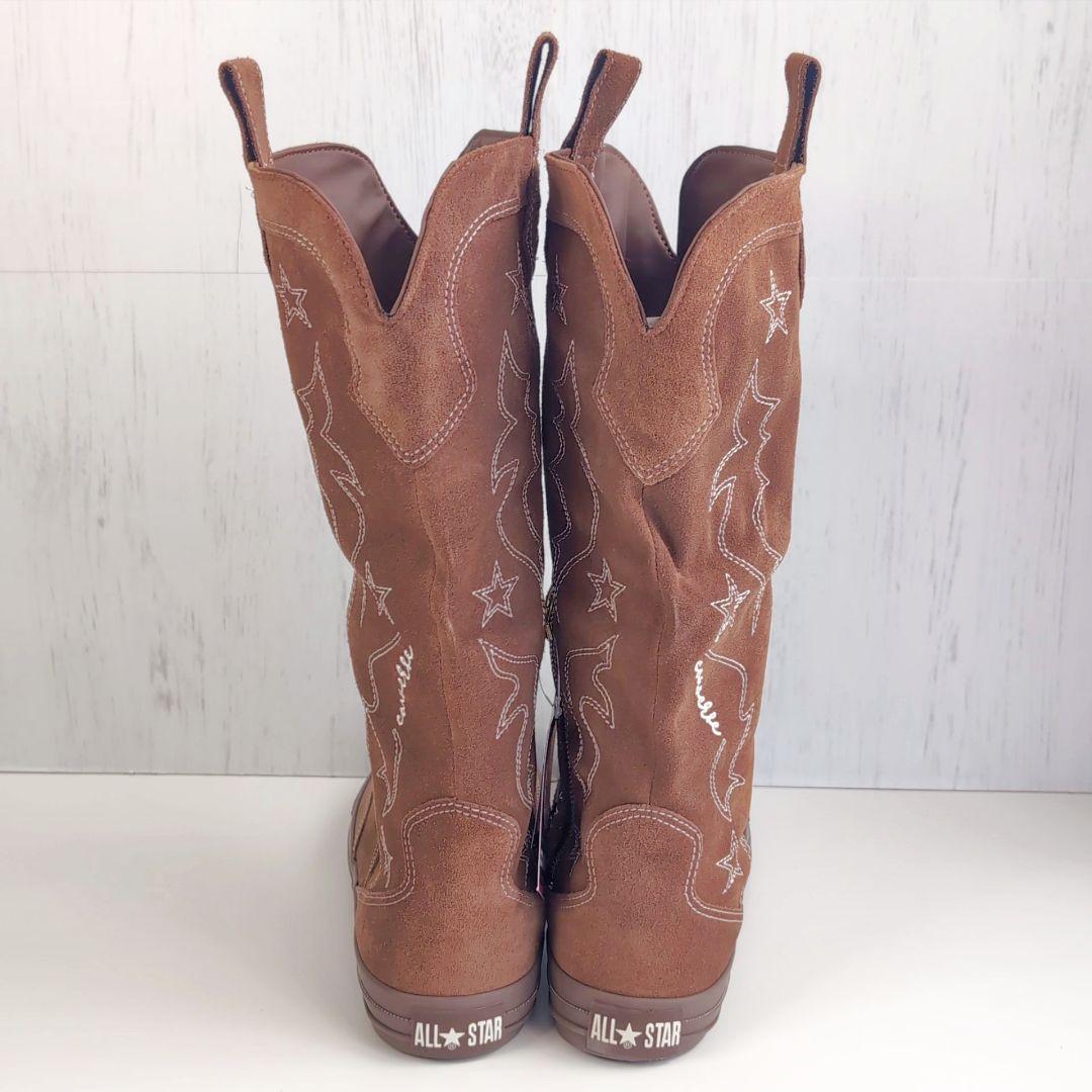 新品タグ付き コンバース オールスター ウエスタンブーツ 29cm スエード