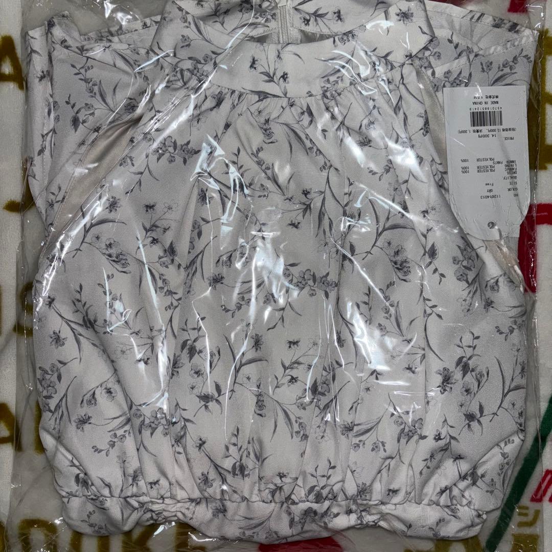 Darich アメスリギャザーフレアミニワンピース GRY