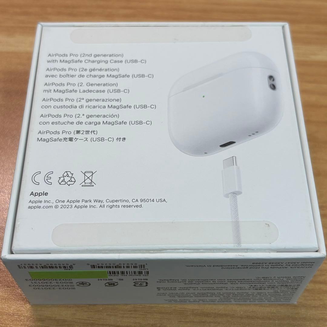 【美品】AirPods Pro2 MTJV3J/A